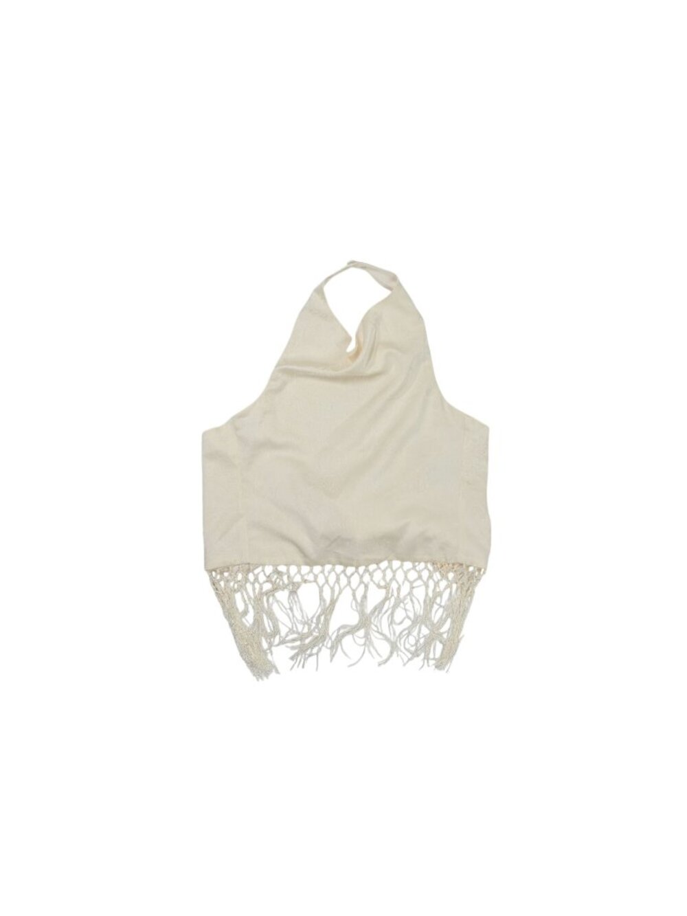 Peppermayo Mania Tassel Top in Ivory